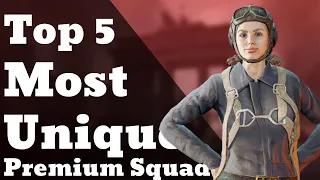 Top 5 Most Unique Premium Squads in Enlisted