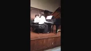 Mozart Sonata in B flat major K358 - duet