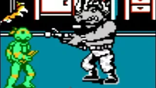Teenage Mutant Ninja Turtles II (NES) All Bosses (No Damage)