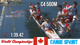 C4 Men 500m Final | SPAIN CHAMPION | World Championships Halifax Canada 2022 | WAYkVlogs