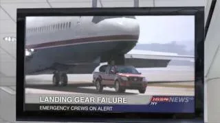 Amazing plane landing on a truck - fake!