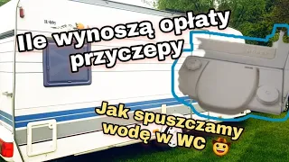 Przyczepa Hobby 495. Jak wygląda w środku. Opłaty związane z przyczepą. vlog 9