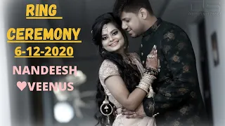 ||Ring Ceremony Teaser||Nandeesh+Veenus❤️||2020||