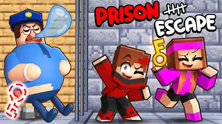 S'échapper de la MEGA Prison de BARRY sur Minecraft !