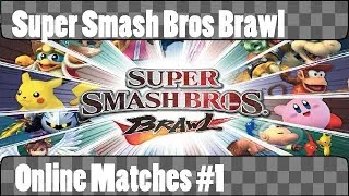 Super Smash Bros. Brawl Online Matches #1 w/Shadowwolf000 & Yung Eagle