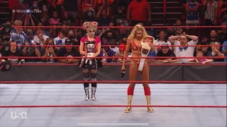 Wwe Raw 9/6/21 Charlotte Flair vs Nia Jax w/Shayna Bazler + Alexa Bliss challenges Charlotte