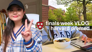 harvard final exams VLOG 📚 pre-med neuroscience