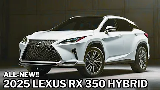 2025 Lexus RX 350 Facelift Hybrid Official Revealed - FIRST LOOK! | Release & Price