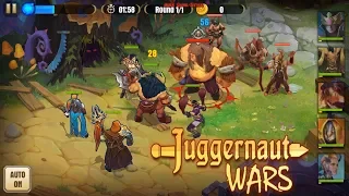 Juggernaut Wars (EN) - First look. Epic Heroes and bosses. Excellent graphics (Android RPG)