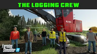 Mixed Loads & Droppin Pups - Logging Crew 103 - Farming Simulator 2022 - FDR Logging