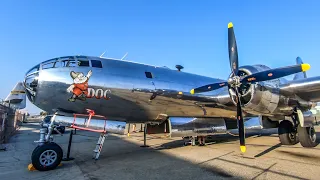 The Mighty Boeing B-29 Superfortress Flies Again (up close look and walk through)