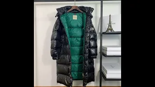 Mon004 Пуховик длинный Moncler