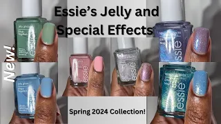 Essie Jelly and Special Effects Polish Haul | NEW Spring Collection 2024