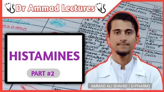 Histamines & Antihistamines |Part-2| Pharmacology with Easy Tricks |Crystal Clear| #drammadlectures