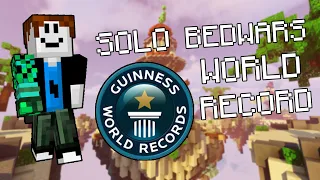 [FWR] Hypixel Bedwars Solo Win World Record