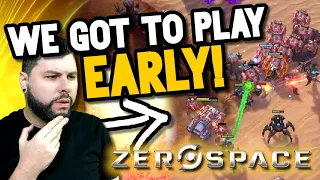 Tasteless Gets HANDS-ON GAMEPLAY With NEW RTS ZeroSpace!