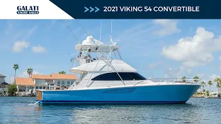 For Sale - 2021 Viking 54 Convertible “Blue Rush”