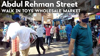 Walk In Abdul Rehman Street | Stationery & Toy Wholesale Market | Mumbai #Travling | On The Way