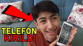 MİSAFİR ÇOCUK TELEFONUMU KIRDI