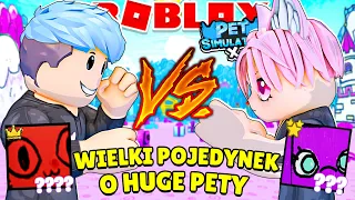 Wydaliśmy po 6400 ROBUX na Ten Pojedynek o TITANIC PETA w Pet Simulator X Roblox