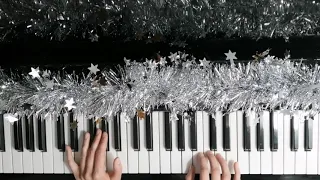 "ЩЕДРИК" на фортепиано (пианино) для начинающих. Простые мелодии для начинающих.
