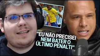 CASIMIRO REAGE: BRASIL FEZ ARGENTINO CHORAR (COPA AMÉRICA 2004) | Cortes do Casimito