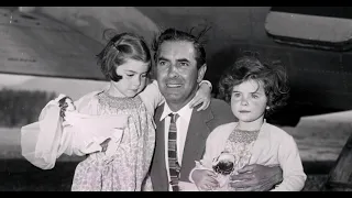 Tyrone Power and his children