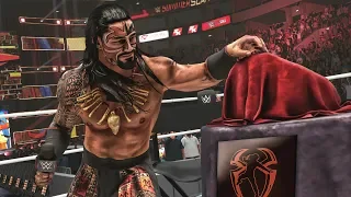 WARRIOR ROMAN REIGNS REVEALS THE TRIBAL CHAMPIONSHIP! | WWE 2K20 Universe Mods