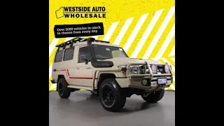 𝐖𝐡𝐚𝐭 𝐚 𝐑𝐢𝐩𝐩𝐞𝐫! 💪 - 2020 Toyota Landcruiser 70 Series VDJ78R GXL Troop Carrier 🏔️🚙