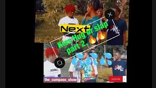 KISS HUG OR SLAP 💦 Part 2 - 200K views 🔥🔥 Must watch Campuss Edition #Thecumpasshow #trending