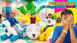 Main Petak Umpet Di Playground🌈 Praya Sembunyi Bersama Teman Teman