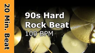 90s Hard Rock Drum Loop 100 BPM