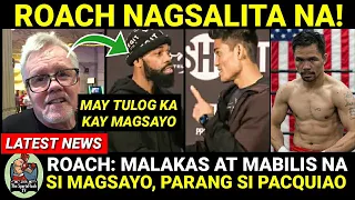 ROACH Sinabing MALAKAS at MABILIS na Si Magsayo | Russell Jr vs Magsayo