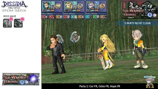 DFFOO GL | Six Warrior Quests Area 3 | 3 Member No BT Clear