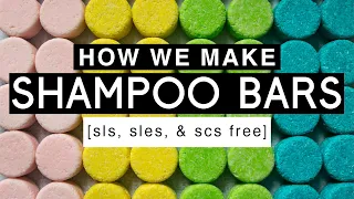 How We Make : SHAMPOO BARS [sls, sles, & scs free] | Royalty Soaps