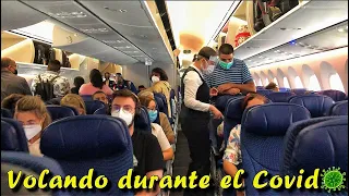 Mi primer vuelo durante la Pandemia