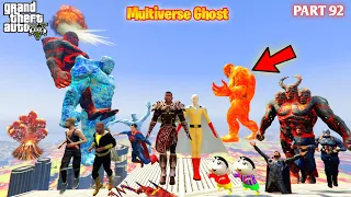 Multiverse Ghost Sun God And Franklin Survive & Kill Lava Tsunami in GTA5 #92