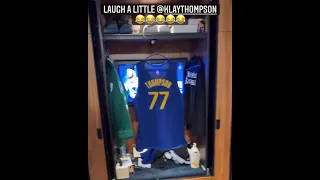 Warriors troll Klay Thompson for not being on Top 75th All-Time list😂😭