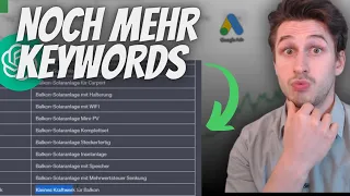 Kunkurrenz-Keywords mit diesem geheimen ChatGPT Prompt - Google Ads Konkurrenzanalyse Gratis mit KI