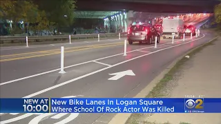New Bike Lanes In Logan Square Where 'School Of Rock' Actor Kevin Clark Was Killed