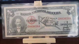 Cuba , 1953 , Centenerio del Apostol Jose Marti ,Un Peso.....