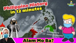 The History of the Philippines in 12 min Reaction by Kuya Andres. Did you know all this?