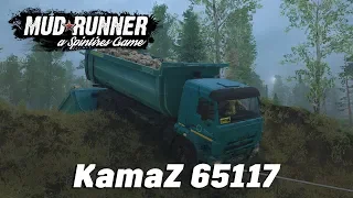 Spintires: MudRunner обзор мода [ KamaZ 65117 ] СТАРЬЁ