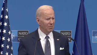 LIVE: U.S. President Joe Biden speaks after meeting with NATO leaders