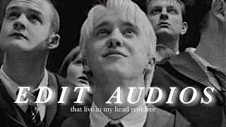 30 EDIT AUDIOS THAT LIVE IN MY MIND 𝒓𝒆𝒏𝒕 𝒇𝒓𝒆𝒆 (+ dracotok)