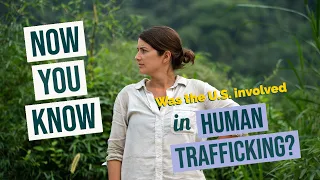 Did the US allow human trafficking at their military bases?