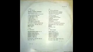 И. Брамс - Фортепианные пьесы, соч. 76 (сторона 2) (Lp)