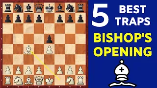 5 Best Chess Opening Traps in the Bishop’s Opening