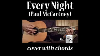 Every Night (Paul McCartney) - cover/chords