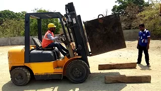 Forklift training